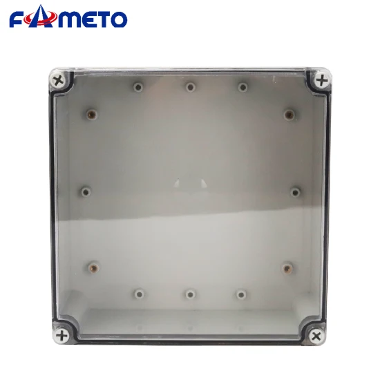 户外防水接线盒200*200*95mm 透明盖现货批发