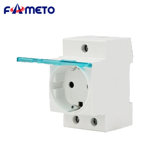 欧式10/16A导轨插座电源模块