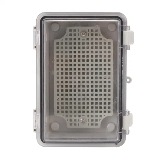 户外防水电气控制配电箱 ABS IP66 透明盖壁挂式 150*100*70mm