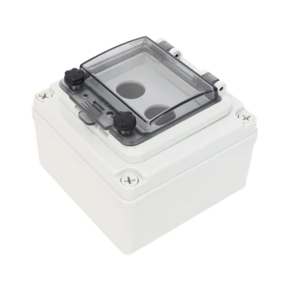 双孔IP67防水户外紧急按钮开关带接线盒