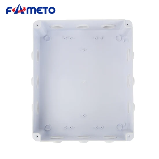 户外防水接线盒300X250X120mm ABS塑料IP65白色现货批发