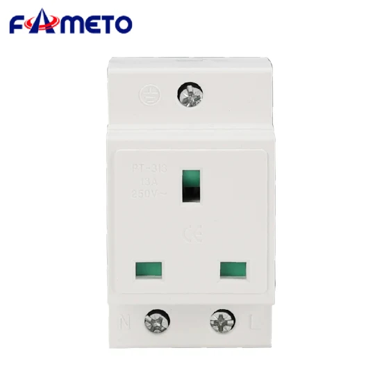 英式插座 13A DIN 电源模块插座