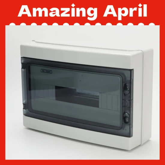 Ha-18 IP65防水户外18路ABS塑壳汇流箱接线盒配电箱