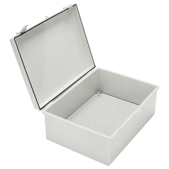 工厂直营 390*290*160mm ABS 塑料防水接线盒 IP66 15.4*11.4*6.3 英寸灰色防水盒